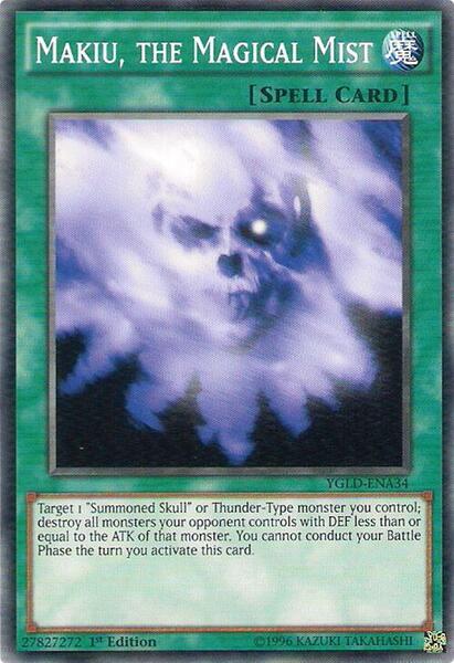 Makiu, the Magical Mist - King of Games: Yugi's Legendary Decks - YuGiOh -  TCGplayer.com