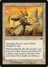 Noble Templar - Scourge - Magic: The Gathering card