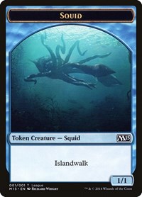 Squid Token - League Promos - Magic: The Gathering card
