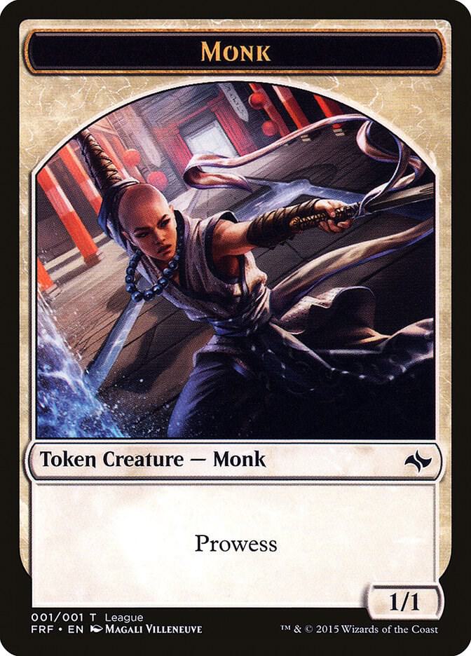 Monk Token - League Promos - Magic: The Gathering - TCGplayer.com