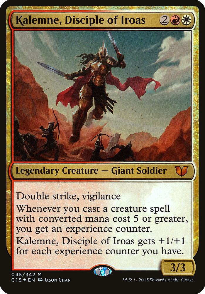 Kalemne, Disciple of Iroas (Commander 2015)
