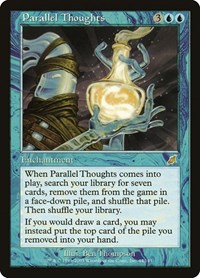 Parallel Thoughts - Scourge - Magic: The Gathering card
