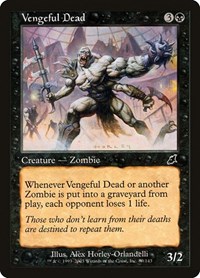 Vengeful Dead - Scourge - Magic: The Gathering card