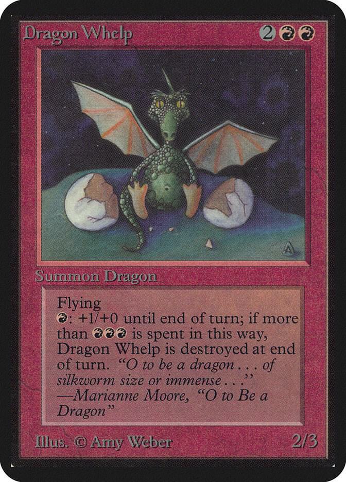 Dragon Whelp - Alpha Edition - Magic: The Gathering - TCGplayer.com