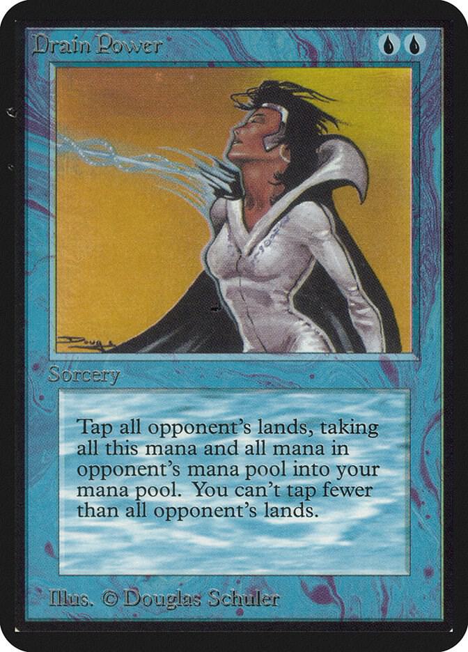 Drain Power - Alpha Edition - Magic: The Gathering - TCGplayer.com