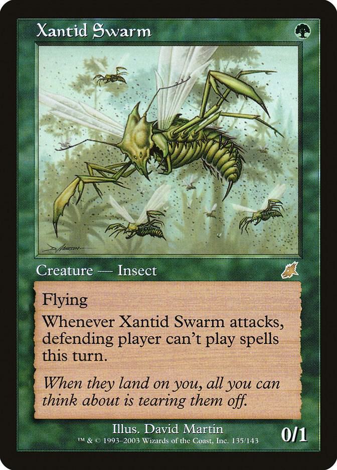 A130 MTG 【ザンティッドの大群/XANTID SWARM】 Xantid Swarm - Scourge - Magic: The Gathering - TCGplayer.com