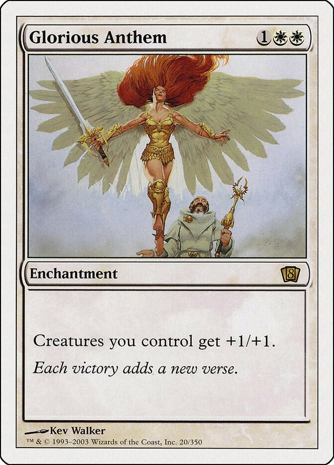 Glorious Anthem 20 card