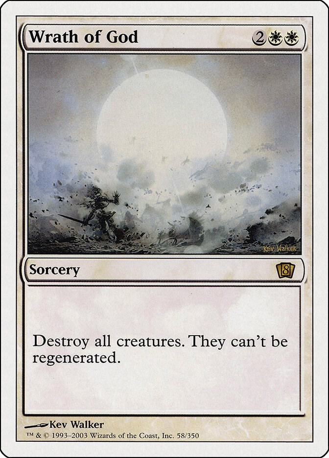 Wrath of God - 8th Edition - Magic: The Gathering - TCGplayer.com