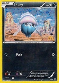 Inkay #006/012 from McDonald's Promos 2014 Pokemon card image