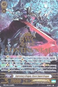 Supremacy Dragon, Claret Sword Dragon (BWC Promo)
