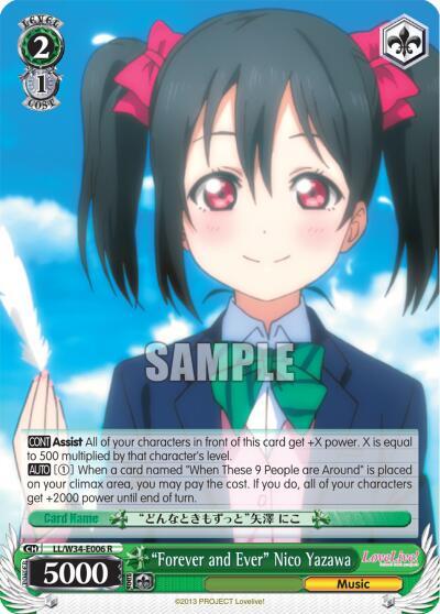 "Forever and Ever" Nico Yazawa