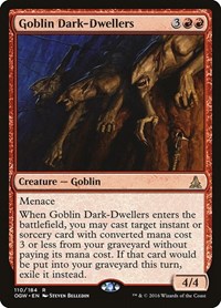 Goblin Dark-Dwellers #110 from Oath of the Gatewatch Pokemon card image