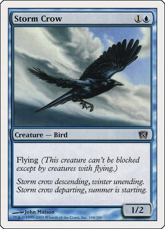 Storm Crow - 8th Edition - Magic: The Gathering - TCGplayer.com