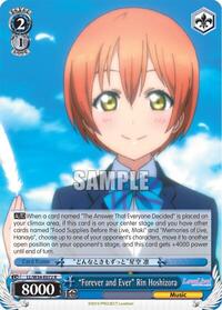 "Forever and Ever" Rin Hoshizora