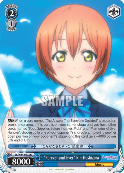 "Forever and Ever" Rin Hoshizora