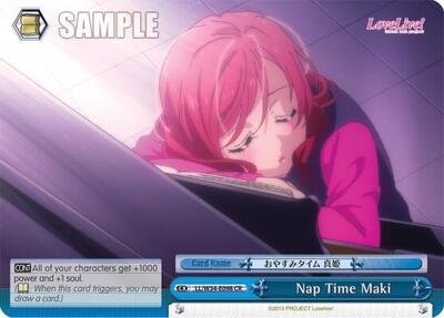 Nap Time Maki