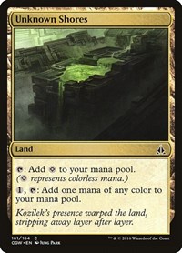 Unknown Shores #181 from Oath of the Gatewatch Pokemon card image