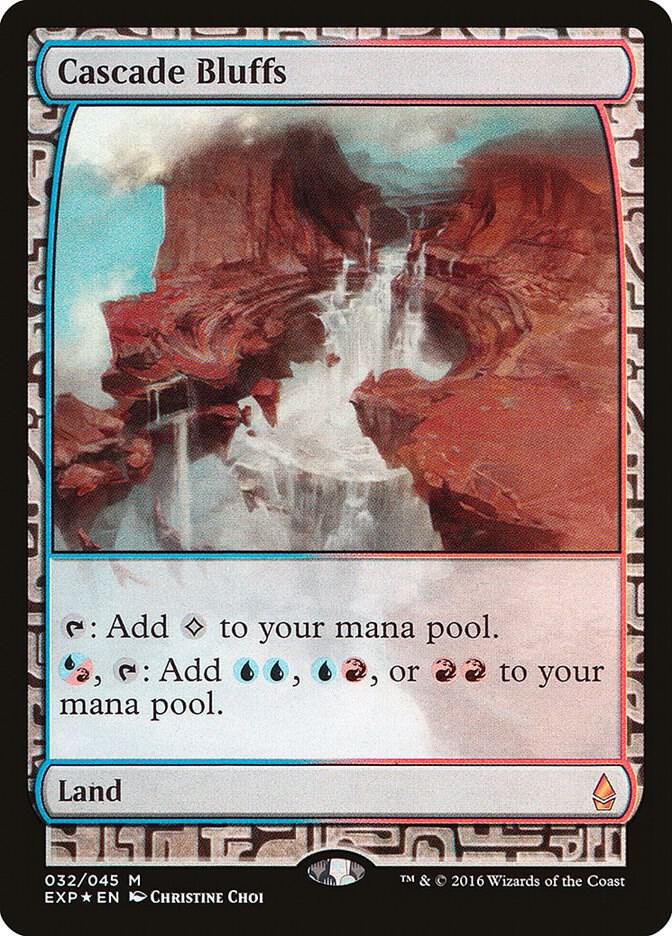 Cascade Bluffs - Zendikar Expeditions - Magic: The Gathering