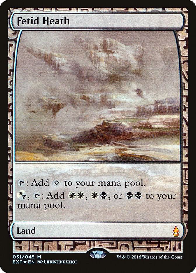 Fetid Heath - Zendikar Expeditions - Magic: The Gathering