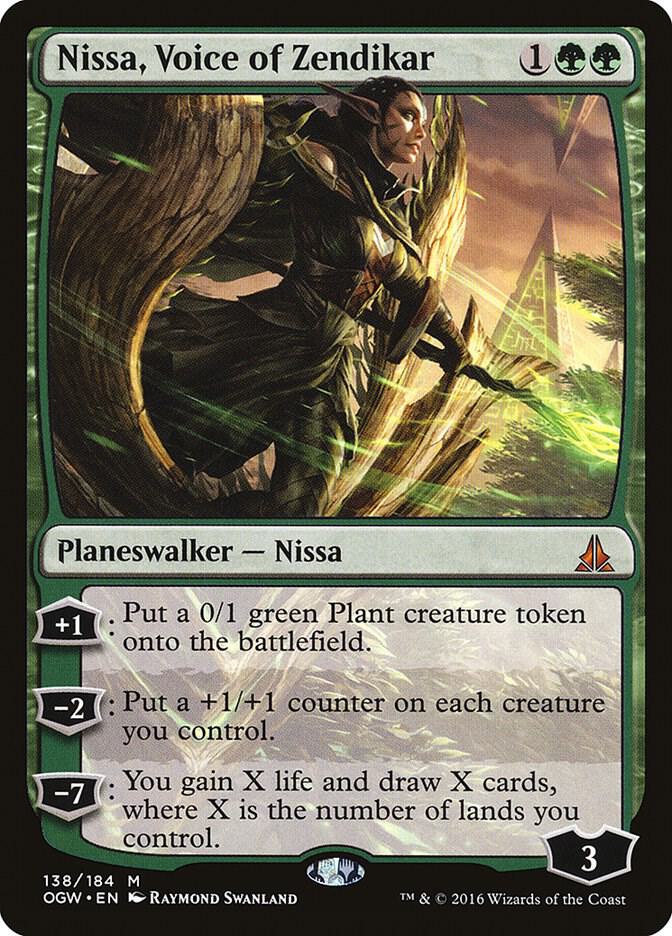 Nissa, Voice of Zendikar - Oath of the Gatewatch - Magic: The