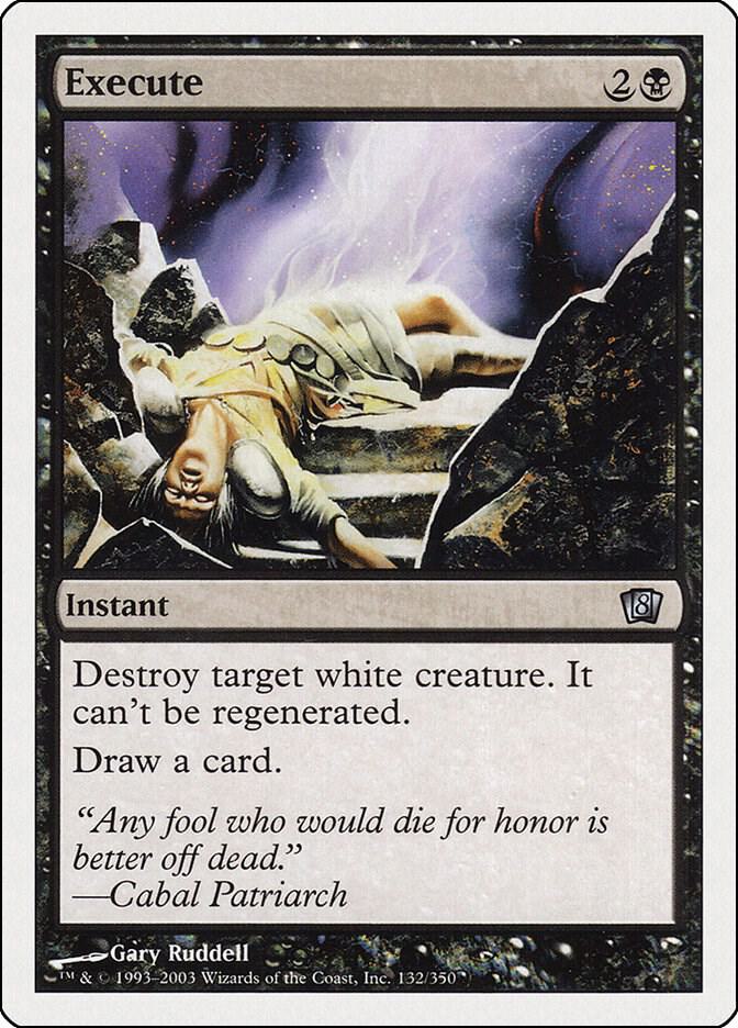 Execute 132 card