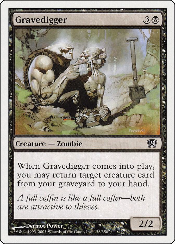 Gravedigger - 8th Edition - Magic: The Gathering - TCGplayer.com