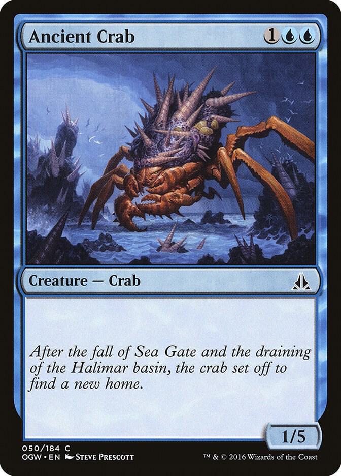 Ancient Crab - Oath of the Gatewatch - Magic: The Gathering - TCGplayer.com Ancient Crab - Oath of the Gatewatch - Magic: The Gathering - TCGplayer.com