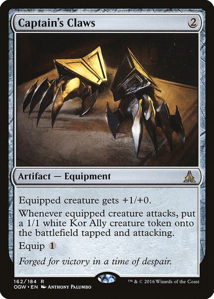 Captain's Claws - Oath of the Gatewatch - Magic: The Gathering