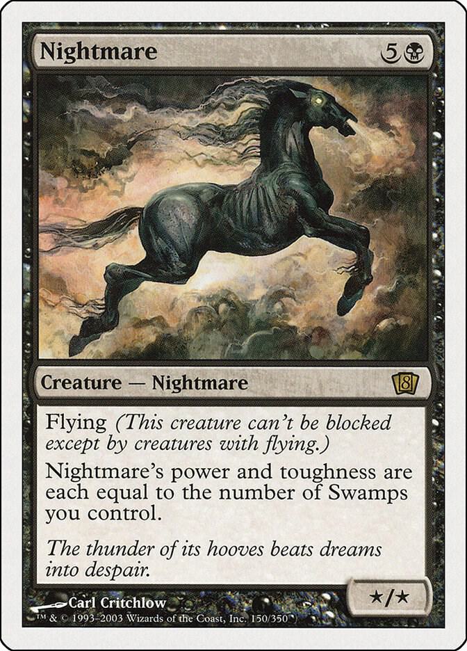 Nightmare 150 card