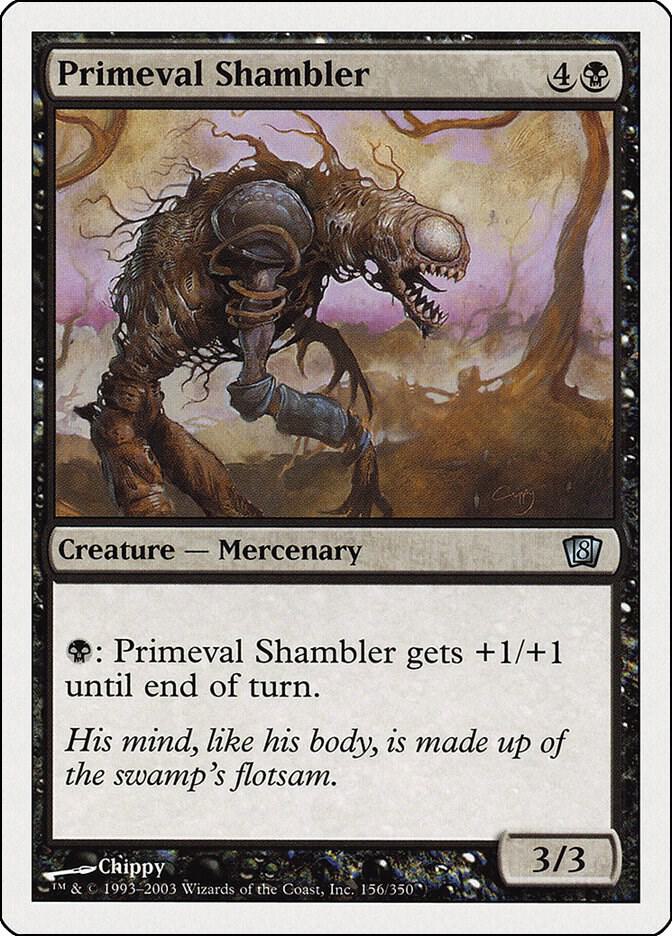 Primeval Shambler 156 card