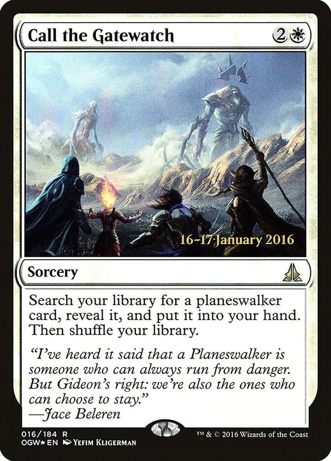 Call the Gatewatch 16 card