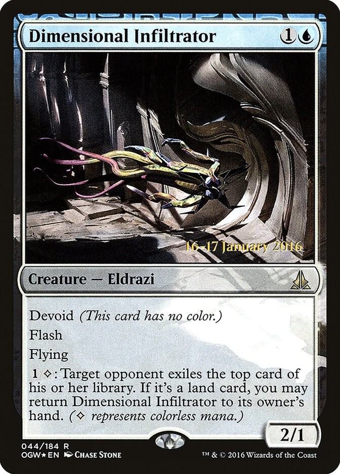 Dimensional Infiltrator 44 card