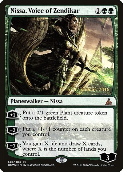 Nissa Voice of Zendikar