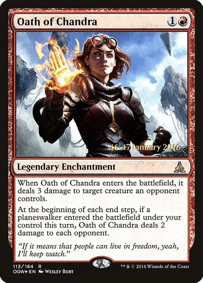 Oath of Chandra #113s — Oath of the Gatewatch Promos