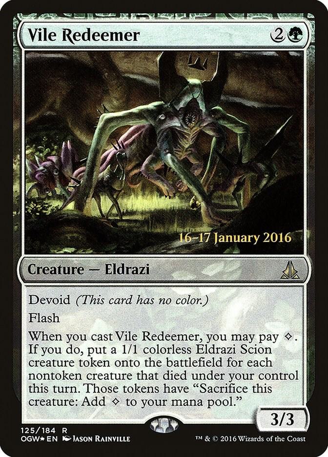 Vile Redeemer 125 card