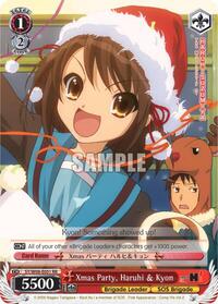 Xmas Party, Haruhi & Kyon