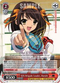 SOS Brigade Leader, Haruhi (SP)
