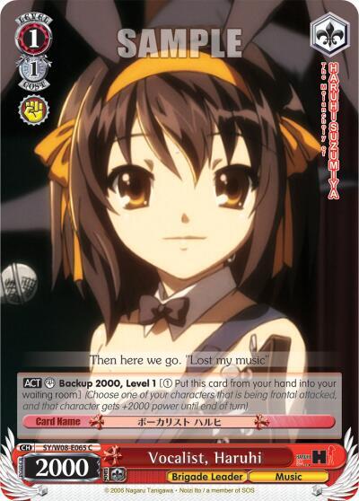 Vocalist, Haruhi