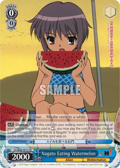 Nagato Eating Watermelon (TD)