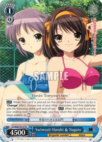 Swimsuit Haruhi & Nagato (TD)