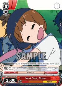 Next Seat, Mako (TD) - Kill La Kill
