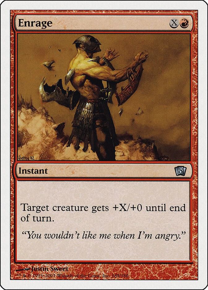 Enrage - 8th Edition - Magic: The Gathering