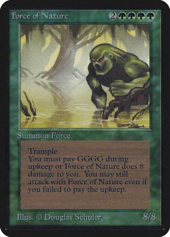 Force Of Nature - 2LP プロモ版レコード レア Force of Nature - Alpha Edition - Magic: The Gathering - TCGplayer.com