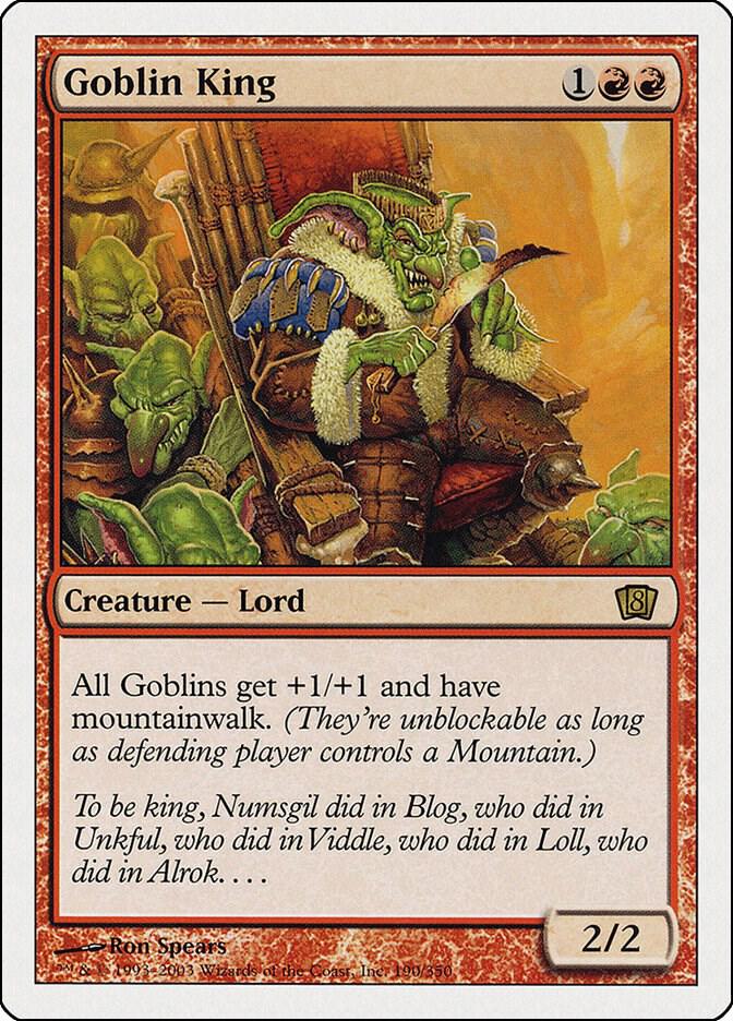 Goblin King - 8th Edition - Magic: The Gathering - TCGplayer.com