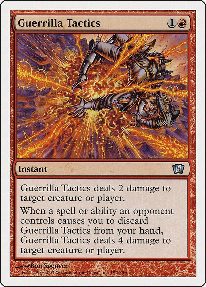 Guerrilla Tactics 192 card