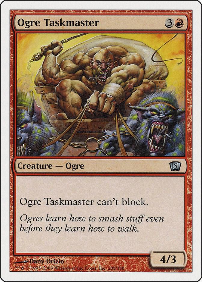 Ogre Taskmaster 205 card