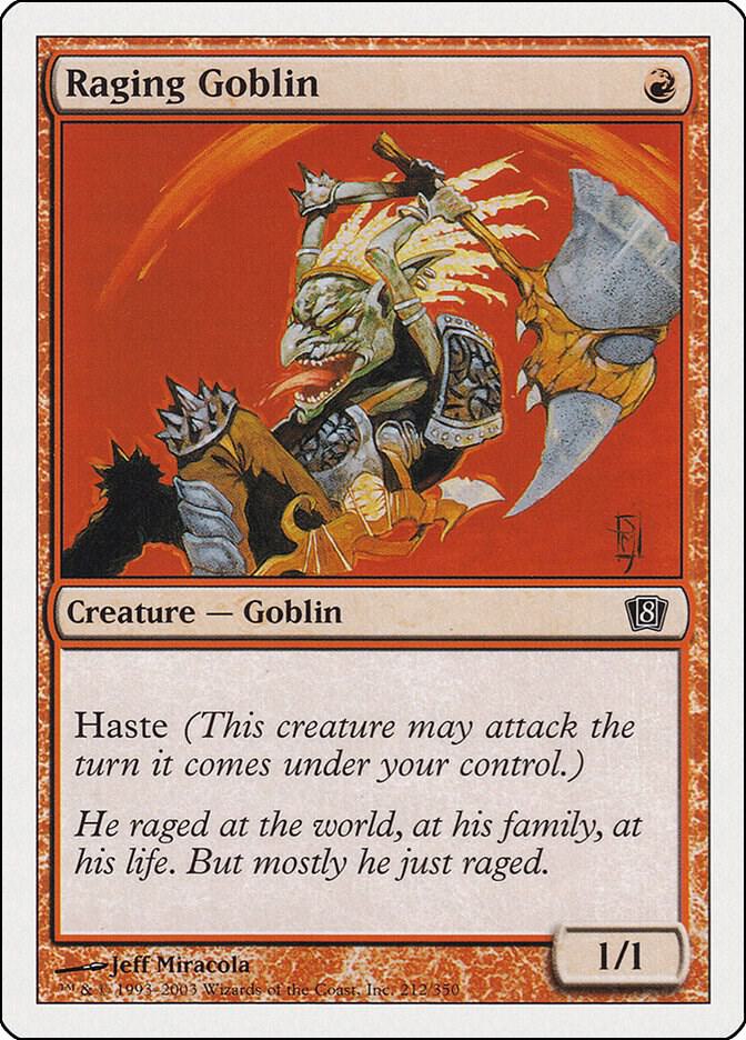 Raging Goblin - 8th Edition - Magic: The Gathering - TCGplayer.com