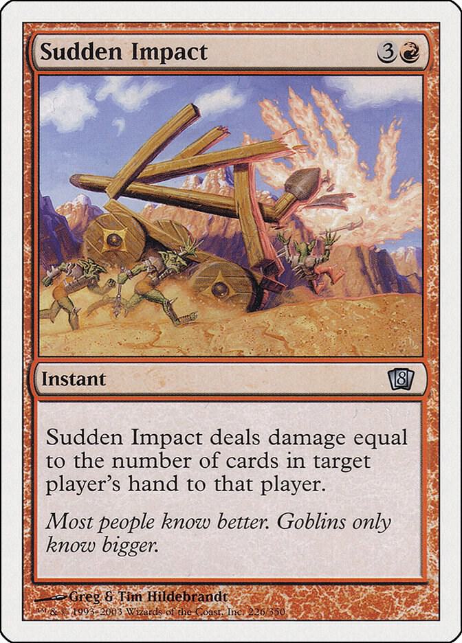 Sudden Impact 226 card