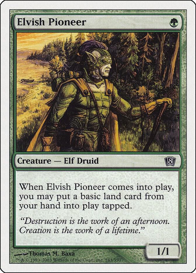 Elvish Pioneer - 8th Edition - Magic: The Gathering - TCGplayer.com