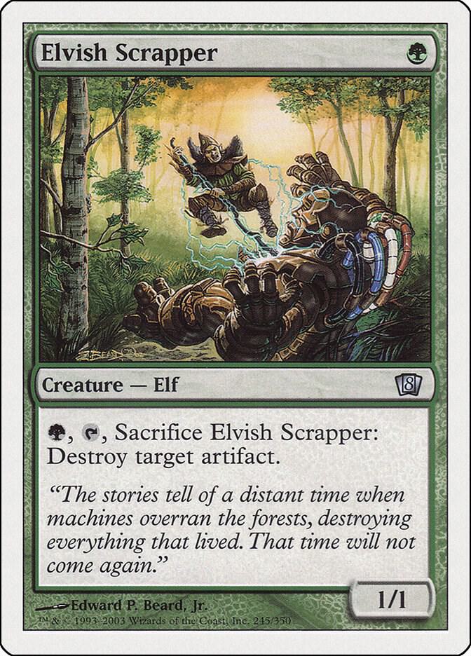 Elvish Scrapper 245 card